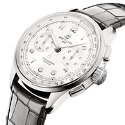  Shop Authentic Breitling Premier B09 Chronograph 40 White Dial Black Leather Strap Watch for Men - AB0930371G1P1 - Luxxuri
