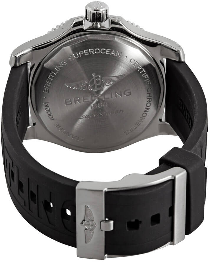  Shop Authentic Breitling Superocean Automatic 44mm Yellow Dial Black Rubber Strap Watch for Men - A17367021I1S1 - Luxxuri