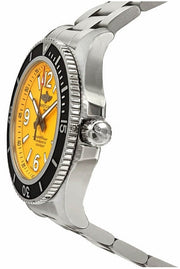  Shop Authentic Breitling Superocean Automatic 44mm Yellow Dial Silver Steel Strap Watch for Men - A17375211/1A1 - Luxxuri