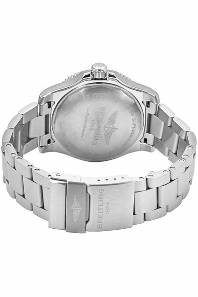  Shop Authentic Breitling Superocean Automatic 44mm Yellow Dial Silver Steel Strap Watch for Men - A17375211/1A1 - Luxxuri