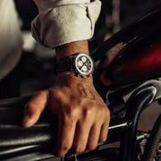  Shop Authentic Breitling Top Time B01 Deus Black Dial Black Leather Strap Watch for Men - AB01765A1B1X1 - Luxxuri