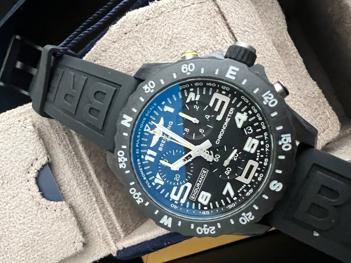  Shop Authentic Breitling Endurance Pro Black Dial Black Rubber Strap Watch for Men - X82310E51B1S1 - Luxxuri