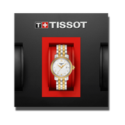  Shop Authentic Tissot T Classic Bridgeport Mother of Pearl Dial Two Tone Steel Strap Watch For Women - T097.010.22.116.00 - Luxxuri
