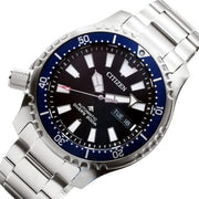  Shop Authentic Citizen Promaster Fugu Limited Edition Diver's 200m Automatic Black Dial Silver Steel Strap Watch For Men - NY0098-84E - Luxxuri