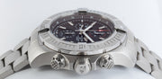  Shop Authentic Breitling Super Avenger Chronograph 48 Black Dial Silver Steel Strap Watch for Men - A13375101B1A1 - Luxxuri