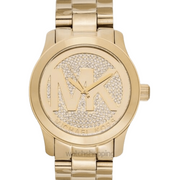  Shop Authentic Michael Kors Runway Gold Dial Gold Steel Strap Watch for Women - MK5706 - Luxxuri