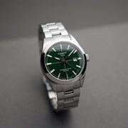  Shop Authentic Tissot Gentleman Powermatic 80 Silicium Green Dial Silver Steel Strap Watch For Men - T127.407.11.091.01 - Luxxuri