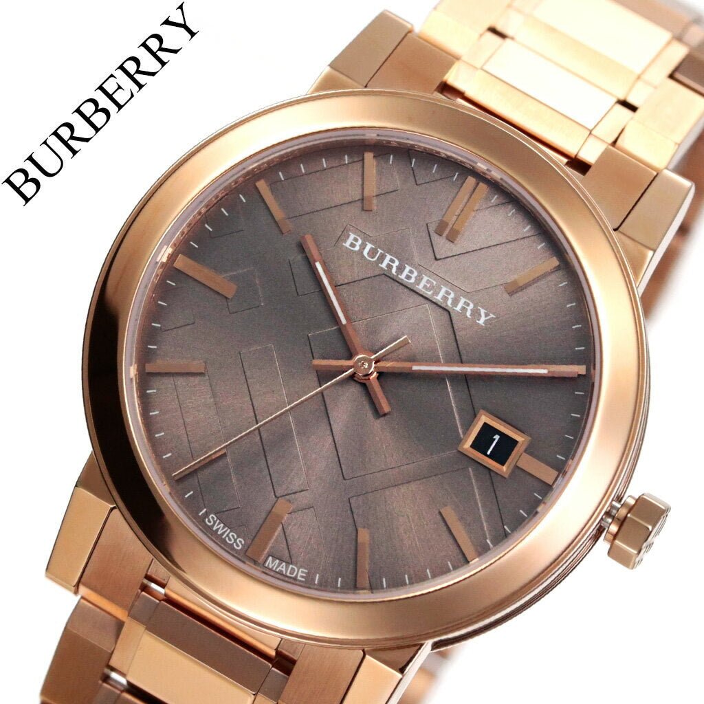  Shop Authentic Burberry The City Light Brown Dial Rose Gold Steel Strap Watch for Women - BU9005 - Luxxuri