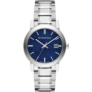  Shop Authentic Burberry The City Blue Dial Silver Steel Strap Watch for Men - BU9031 - Luxxuri