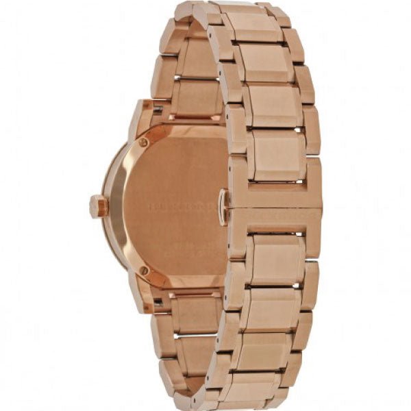  Shop Authentic Burberry The City Rose Gold Dial Rose Gold Steel Strap Watch for Women - BU9034 - Luxxuri