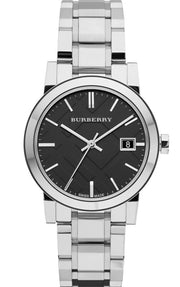  Shop Authentic Burberry The City Black Dial Silver Steel Strap Watch for Women - BU9101 - Luxxuri