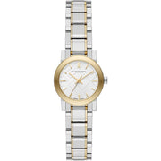  Shop Authentic Burberry The City Silver Dial Two Tone Steel Strap Watch for Women - BU9217 - Luxxuri