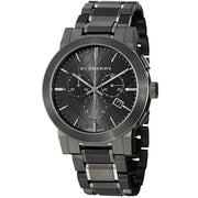  Shop Authentic Burberry The City Black Dial Black Steel Strap Watch for Men - BU9902 - Luxxuri