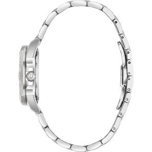  Shop Authentic Bulova Marine Star Blue Dial Silver Steel Strap Watch for Women - 96R215 - Luxxuri