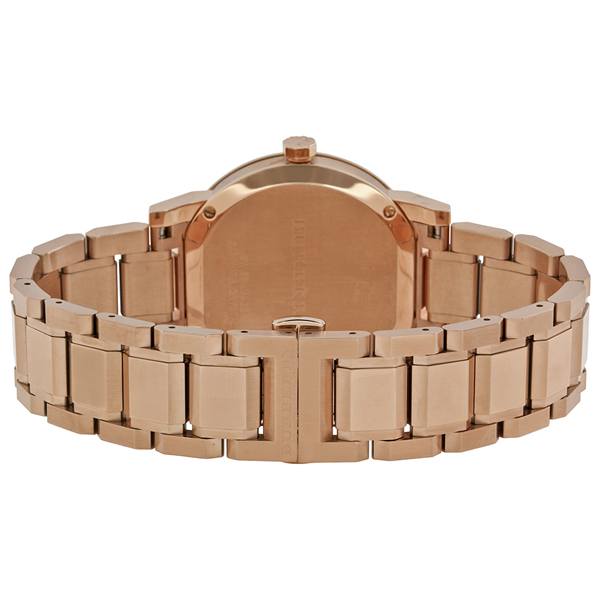  Shop Authentic Burberry The City Rose Gold Dial Rose Gold Steel Strap Watch for Women - BU9034 - Luxxuri