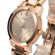  Shop Authentic Burberry The City Rose Gold Dial Rose Gold Steel Strap Watch for Women - BU9034 - Luxxuri