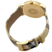  Shop Authentic Burberry Heritage Silver Dial Leather Strap Watch for Women - BU1398 - Luxxuri