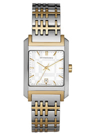  Shop Authentic Burberry Nova Checked White Dial Two Tone Stainless Steel Strap Watch for Women - BU1573 - Luxxuri