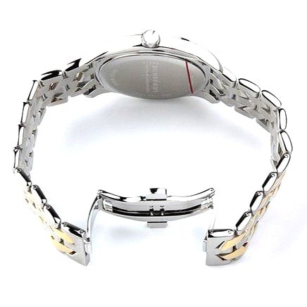  Shop Authentic Burberry Heritage Silver Dial Two Tone Steel Strap Watch for Women - BU1857 - Luxxuri