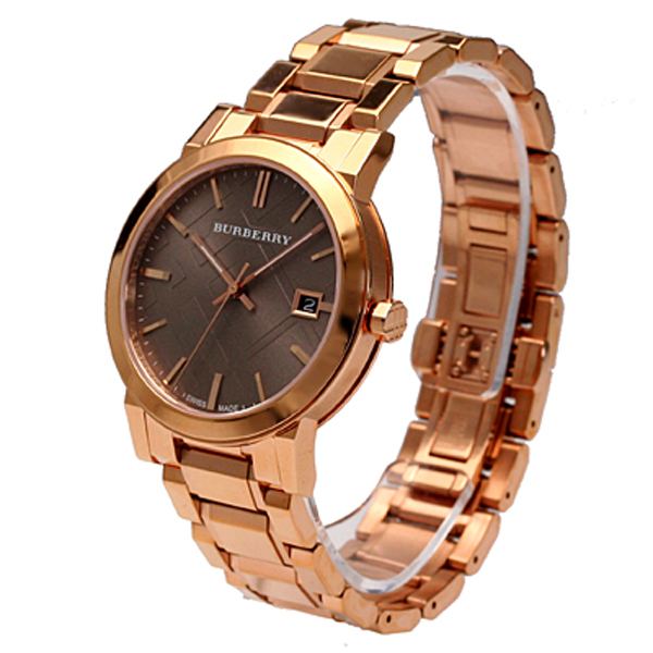  Shop Authentic Burberry The City Light Brown Dial Rose Gold Steel Strap Watch for Women - BU9005 - Luxxuri