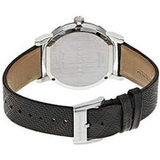  Shop Authentic Burberry Heritage Grey Dial Black Leather Strap Watch for Men - BU9024 - Luxxuri