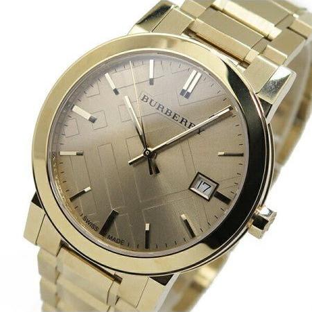  Shop Authentic Burberry The City Gold Dial Gold Steel Strap Watch for Women - BU9033 - Luxxuri