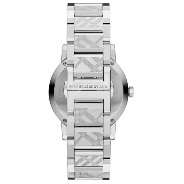  Shop Authentic Burberry The City Silver Dial Silver Steel Strap Watch for Men - BU9037 - Luxxuri