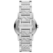  Shop Authentic Burberry The City Silver Dial Silver Steel Strap Watch for Men - BU9037 - Luxxuri