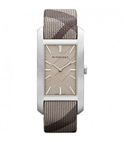  Shop Authentic Burberry Nova Check Silver Dial Two Tone Leather Strap Watch For Women - BU9404 - Luxxuri