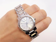  Shop Authentic Burberry The City Silver Dial Silver Steel Strap Watch for Women - BU9200 - Luxxuri