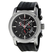  Shop Authentic Burberry Endurance Sport Chronograph Black Dial Black Rubber Strap Watch for Men - BU7700 - Luxxuri
