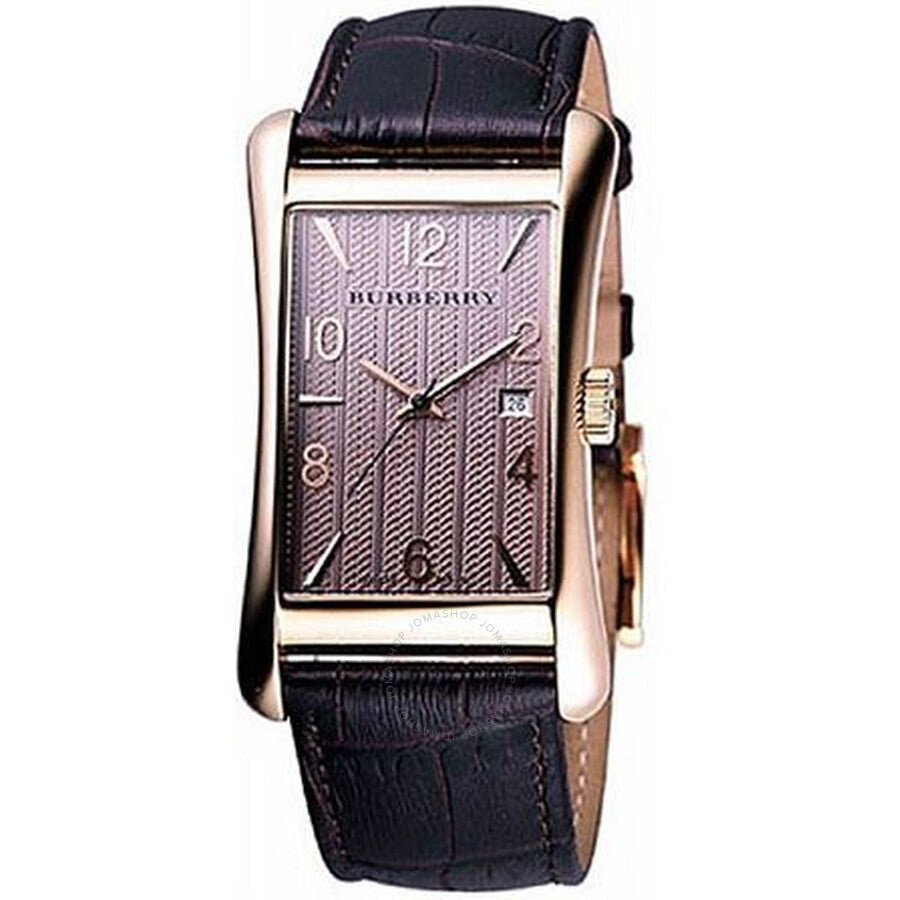  Shop Authentic Burberry Heritage Brown Dial Brown Leather Strap Watch for Men - BU3000 - Luxxuri