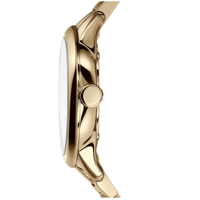  Shop Authentic Burberry The Classic Champagne Dial Gold Steel Strap Watch for Women - BU10109 - Luxxuri