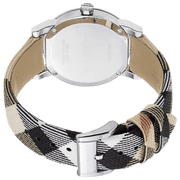  Shop Authentic Burberry The City White Dial Brown Leather Strap Watch for Women - BU9113 - Luxxuri