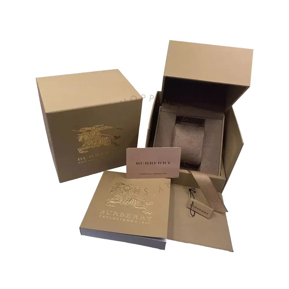  Shop Authentic Burberry Britain Diamonds Grey Dial Grey Leather Strap Watch for Women - BBY1810 - Luxxuri