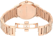  Shop Authentic Burberry The City Rose Gold Dial Rose Gold Steel Strap Watch for Women - BU9039 - Luxxuri