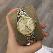  Shop Authentic Burberry The Classic Champagne Gold Dial Two Tone Steel Strap Watch for Women - BU10118 - Luxxuri