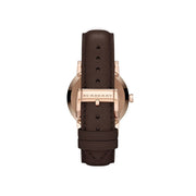  Shop Authentic Burberry The City Brown Dial Brown Leather Strap Watch for Men - BU9013 - Luxxuri