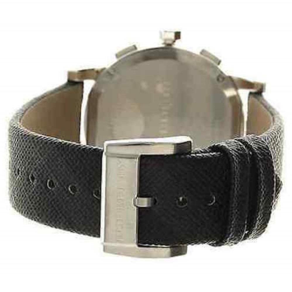  Shop Authentic Burberry The City Grey Dial Black Leather Strap Watch for Men - BU9359 - Luxxuri