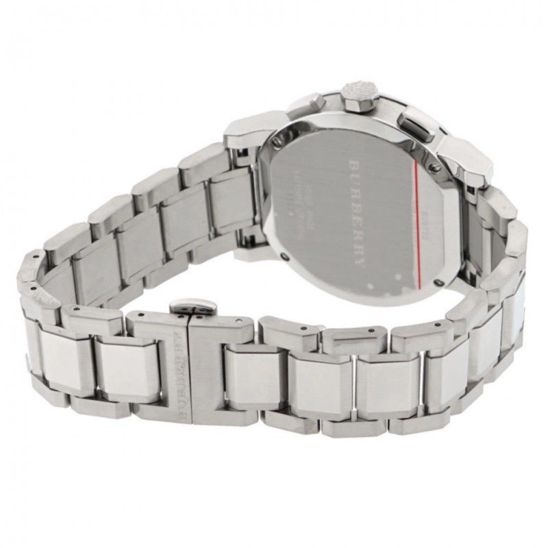  Shop Authentic Burberry The City White Dial Silver Steel Strap Watch for Men - BU9750 - Luxxuri