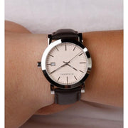  Shop Authentic Burberry Heritage Beige Dial Brown Leather Strap Watch for Men - BU1777 - Luxxuri