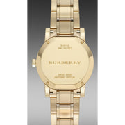  Shop Authentic Burberry The City Gold Dial Gold Steel Strap Watch for Women - BU9145 - Luxxuri