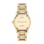  Shop Authentic Burberry The City Gold Dial Gold Steel Strap Watch for Women - BU9234 - Luxxuri