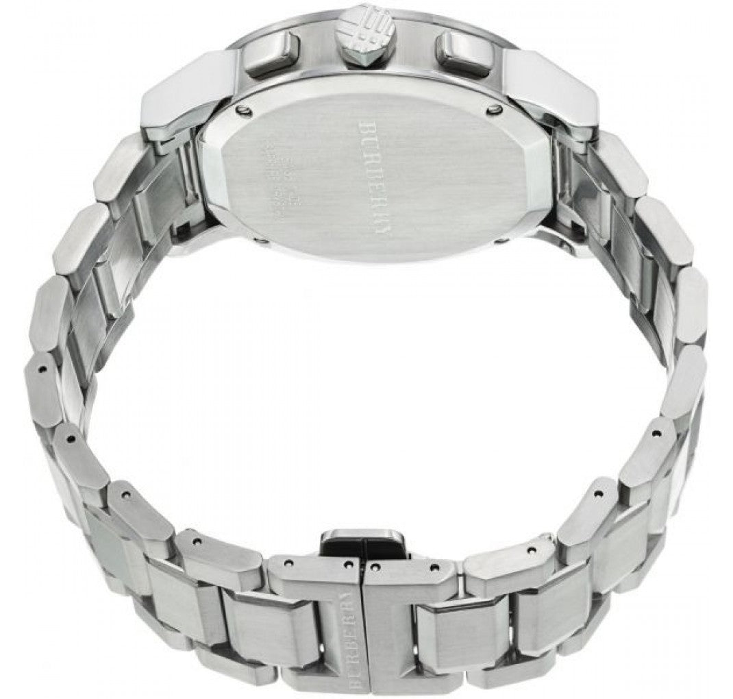  Shop Authentic Burberry The City Silver Dial Silver Steel Strap Watch for Women - BU9035 - Luxxuri