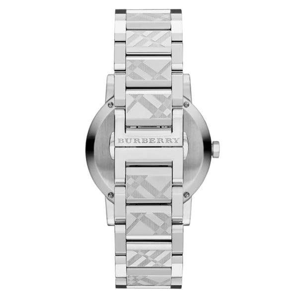  Shop Authentic Burberry The City Black Dial Silver Steel Strap Watch for Men - BU9901 - Luxxuri