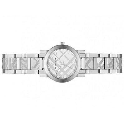  Shop Authentic Burberry The City Silver Dial Silver Steel Strap Watch for Women - BU9233 - Luxxuri