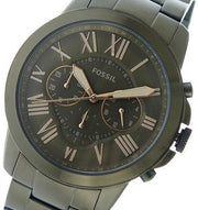  Shop Authentic Fossil Grant Chronograph Olive Green Dial Green Steel Strap Watch for Men - FS5375 - Luxxuri