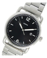  Shop Authentic Fossil The Commuter Black Dial Silver Steel Strap Watch for Men - FS5391 - Luxxuri