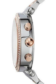  Shop Authentic Michael Kors Parker Blue Dial Two Tone Steel Strap Watch for Women - MK6141 - Luxxuri
