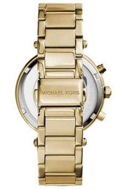  Shop Authentic Michael Kors Parker Chronograph Green Dial Gold Steel Strap Watch for Women - MK6263 - Luxxuri